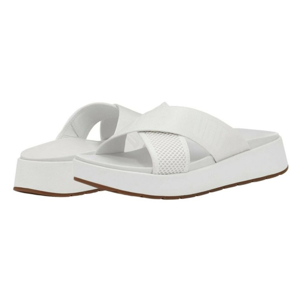 Ugg Emily Mesh Slide Sandals White